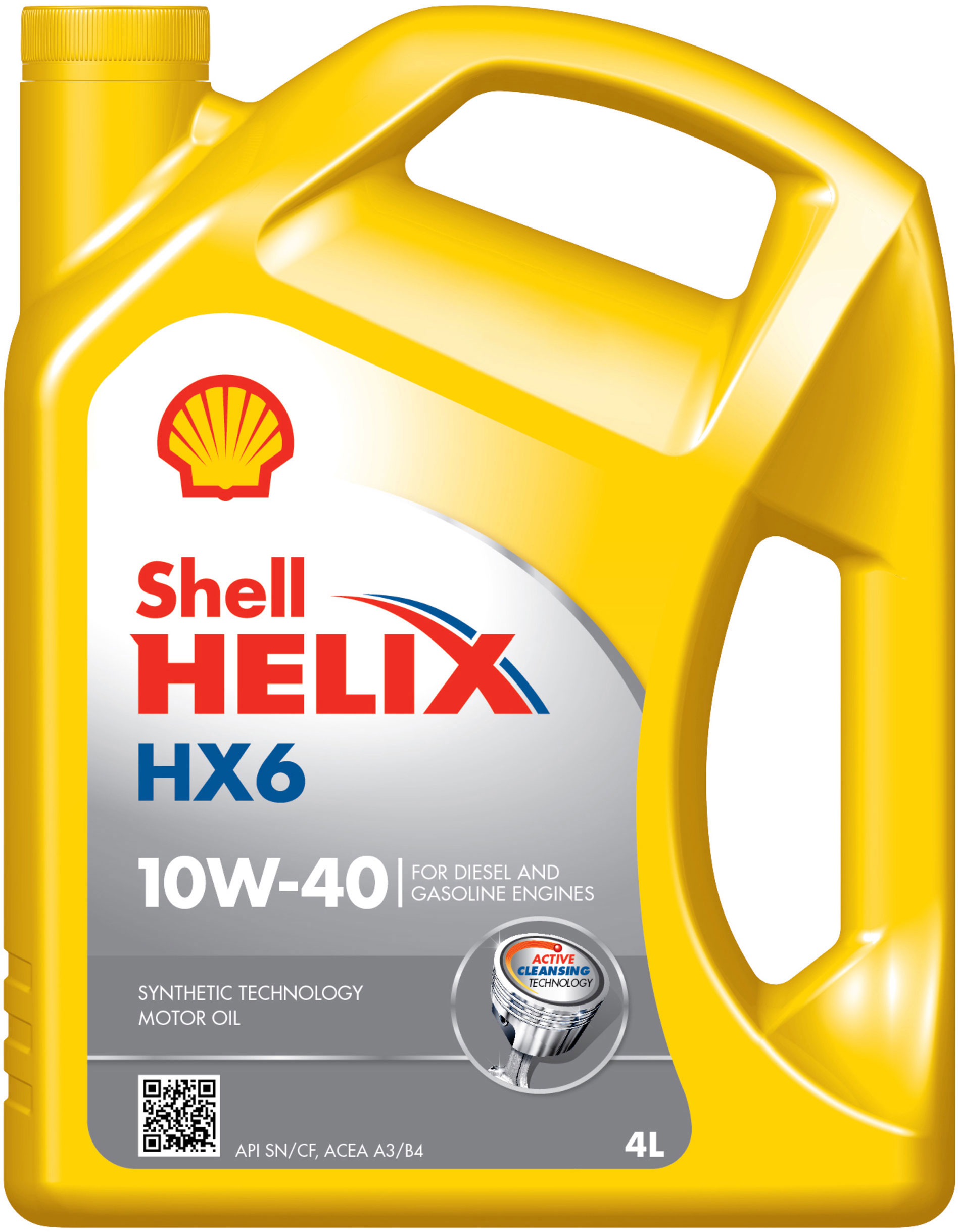 Олива моторна SHELL Helix HX6 10W-40 4 л (5011987068995)